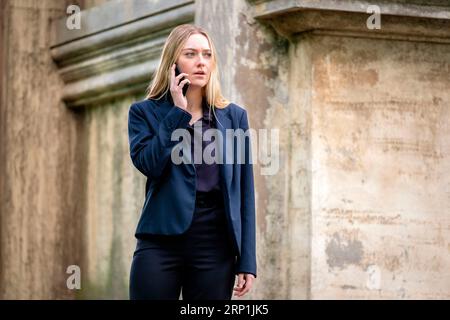 DAKOTA FANNING in THE EQUALIZER 3 (2023), directed by ANTOINE FUQUA. Credit: Columbia Pictures / Sony Pictures Entertainment / Album Stock Photo