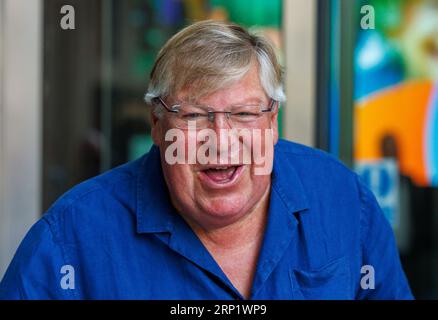 London, UK. 3rd Sep, 2023. Edward Stourton leaves the BBC Credit: Mark Thomas/Alamy Live News Stock Photo