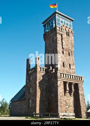 Hornisgrindeturm, near Mummelsee, Black Forest, Baden-Wuerttemberg, Germany Stock Photo