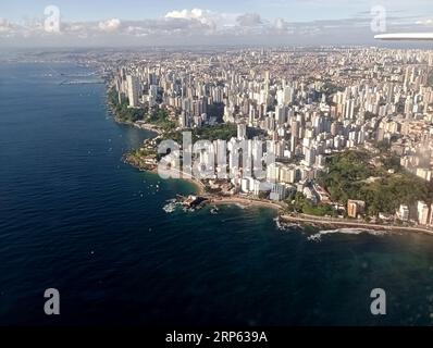 salvador, bahia, brazil - june 1, 2023: Aerial view of Salvador city. Stock Photo