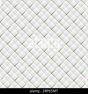 White luxurious seamless background Stock Vector