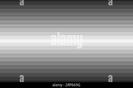 Speed lines horizontal  background thick and thin lines Stock Vector