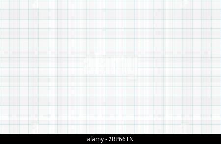 Graph paper grid lines seamless background Stock Vector