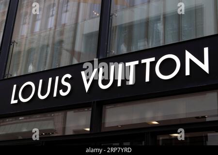 Louis Vuitton Boutique Warsaw Poland Stock Photo - Alamy