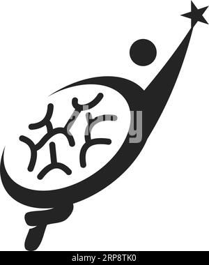knowledge logo template Isolated. Brand Identity. Icon Abstract Vector graphic Stock Vector