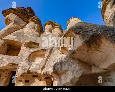 Simon Church at Pasabag Monks Valley (a.k.a. Fairy Chimneys), Göreme, Cappadocia, Turkey Stock Photo