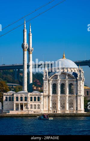 Grand Mecidiye (Ortaköy) Mosque. Istanbul, Turkey Stock Photo