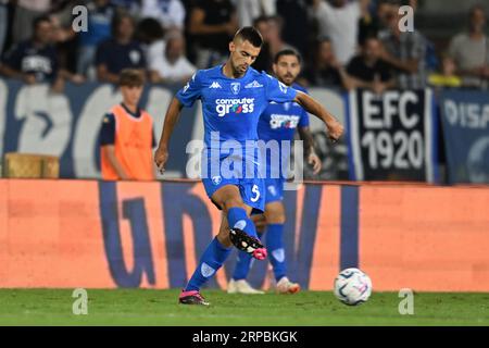 Alberto Grassi (Empoli)                                         during the Italian 'Serie A'   match between Empoli  0-2 Juventus at  Carlo Castellani Stadium  on September 3, 2023 in Empoli, Italy. (Photo by Maurizio Borsari/AFLO) Stock Photo