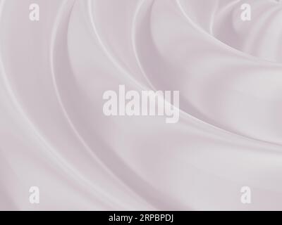 white satin soft fabric abstract texture background Stock Photo