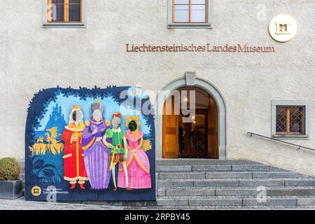 Liechtensteinisches LandesMuseum (natural history museum), Städtle, Vaduz, Principality of Liechtenstein Stock Photo