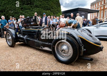 1934 Bugatti Type 59 at the Concours of Elegance at Hampton Court Palace London UK 2023 Stock Photo