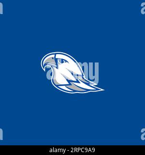 Falcon logo or icon design Stock Vector