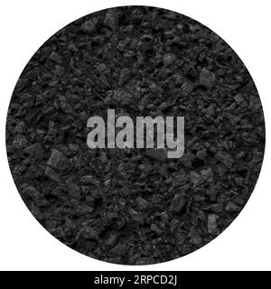 Quartz black and white mosaic tile texture stone background seamless pattern Stock Photo