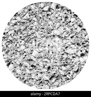 Quartz black and white mosaic tile texture stone background seamless pattern Stock Photo