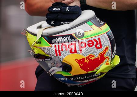 Perez 2021 Red Bull F1 Used Visor Clear