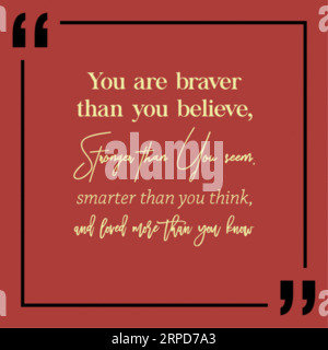 Social Media Quote Post design, Colorful Quote Post design, Inspirational motivational quote design, Quote Template Design Vol-19 Stock Vector