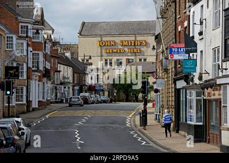 The High Street, Tadcaster, North Yorkshire, England UK Stock Photo