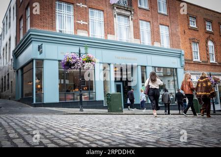 GUILDFORD, SURREY, UK- AUGUST 31, 2023: TheTownhouse on Guildford high street Stock Photo