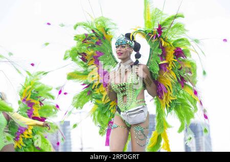 2023 Toronto Caribbean Carnival held in Canada-Xinhua