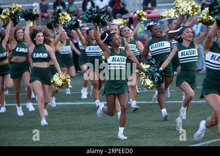 BIRMINGHAM, AL - AUGUST 31: The UAB Blazers play their first game