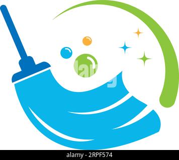Cleaning service logo icon design illustration Stock Vector Image & Art ...