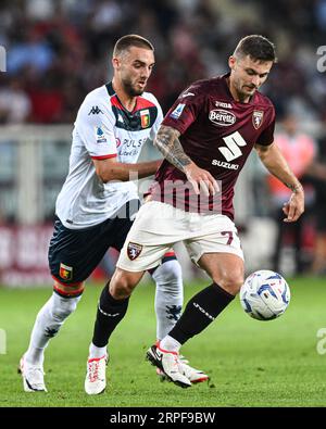 Berkan Kutlu (25 Genoa CFC) during the Serie A match Torino FC v