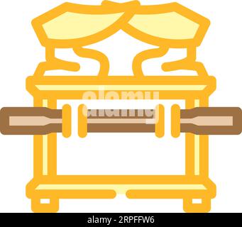 ark of the covenant color icon vector illustration Stock Vector Image ...