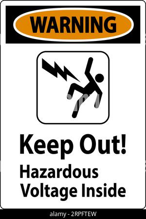 Radiation Sign Inside Arrow Vector Danger Zone Concept Colored Round 