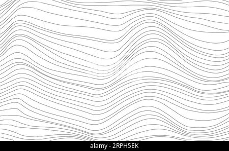 Wave line texture stripe background Stock Vector