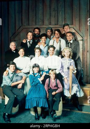 LITTLE HOUSE on the PRAIRIE Michael Landon Melissa Gilbert Stock Photo