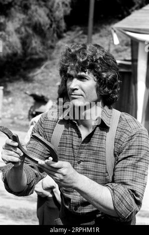 LITTLE HOUSE on the PRAIRIE Michael Landon Melissa Gilbert Stock Photo