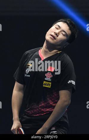 191122 -- SINGAPORE, Nov. 22, 2019 -- Actors Yang Shi Bin L and Koh Jia ...