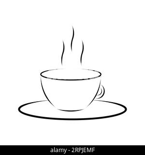 TEA Editable and Resizeable Vector Icon Stock Vector
