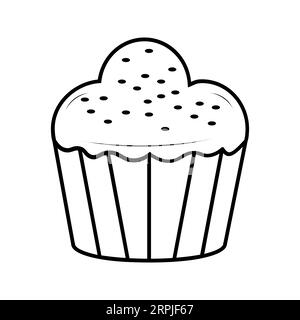 MUFFIN Editable and Resizeable Vector Icon Stock Vector