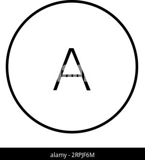 DRY CLEAN ANY SOLVENT DELICATE Editable and Resizeable Vector Icon Stock Vector