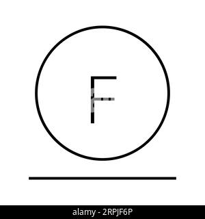 DRY CLEAN PETROLEUM SOLVENT DELICATE Editable and Resizeable Vector Icon Stock Vector