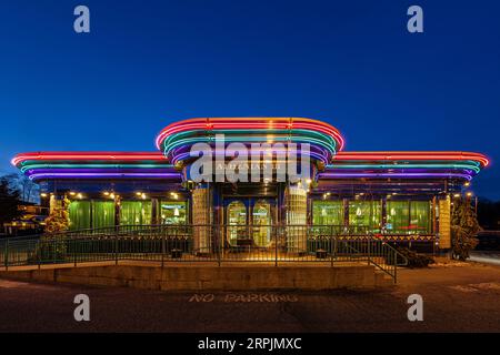 Athenian III Diner   Milford, Connecticut, USA Stock Photo