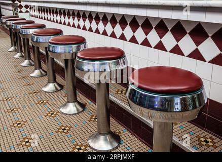 Post Road Diner   Norwalk, Connecticut, USA Stock Photo