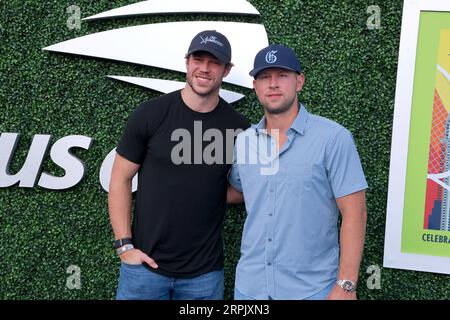 New York City, United States. 04th Sep, 2023. Guest arrive at The US Open on day 7 of the tournament in New York City, NY, USA on September 4, 2023. Photo by Charles Guerin/ABACAPRESS.COM Credit: Abaca Press/Alamy Live News Stock Photo