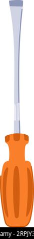 driver screwdriver cartoon vector illustration Stock Vector