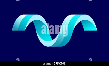 DNA icon. Dna symbol. 3D DNA helix symbol. Gene icon. Vector ...