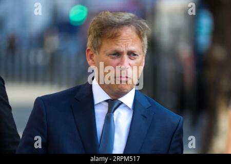 London, United Kingdom. 5th Sep, 2023. Newly appointed Defence Secretary Grant Shapps arrives for the Cabinet Meeting. Credit: Uwe Deffner/Alamy Live News Stock Photo