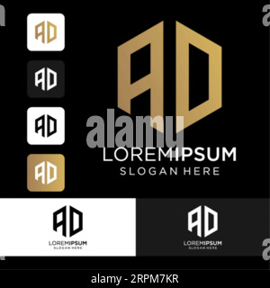 Creative Alphabet Logo Design, Alphabet Logo Design, Vector Logo Design with icon, Logo Design, icon design vector Vol 05 Stock Vector