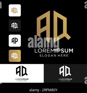 Creative Alphabet Logo Design, Alphabet Logo Design, Vector Logo Design with icon, Logo Design, icon design vector Vol 15 Stock Vector