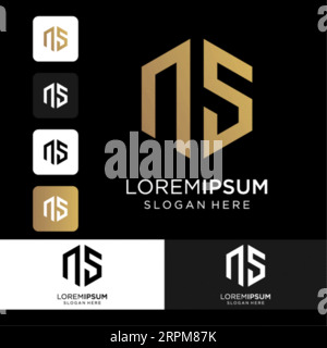 Creative Alphabet Logo Design, Alphabet Logo Design, Vector Logo Design with icon, Logo Design, icon design vector Vol 20 Stock Vector
