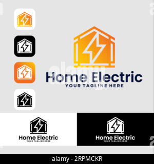 Real Estate Logo Design Building, Home, Architect, House, Construction, Property Real Estate Brand Identity Template with Real Estate Icon Design Vol Stock Vector