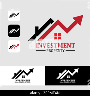 Real Estate Logo Design Building, Home, Architect, House, Construction, Property Real Estate Brand Identity Template with Real Estate Icon Design Vol Stock Vector