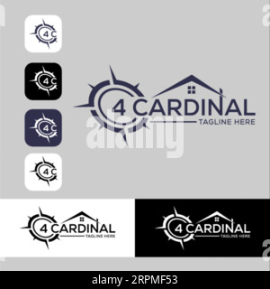 Real Estate Logo Design Building, Home, Architect, House, Construction, Property Real Estate Brand Identity Template with Real Estate Icon Design Vol Stock Vector