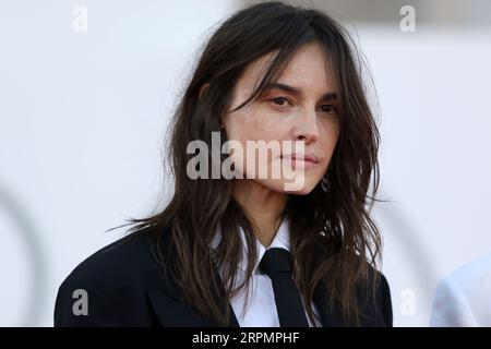 Italy, Lido di Venezia, September 04, 2023: Kasia Smutniak attends a red carpet for the movie 'Priscilla' at the 80th Venice International Film Festival on September 04, 2023 in Venice, Italy.   Photo © Ottavia Da Re/Sintesi/Alamy Live News Stock Photo