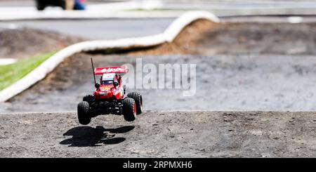 MELBOURNE, AUSTRALIA, OCTOBER 30: The inaugral Vintage Bash RC event at Keilor Offroad Circuit (KEORCA) on 30th October 2022 Stock Photo